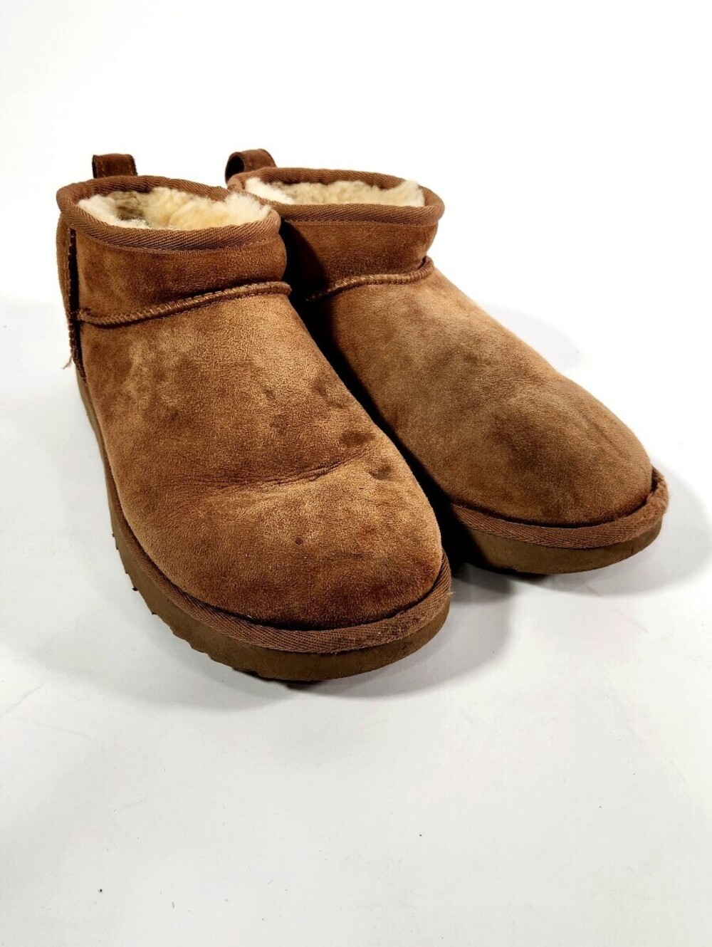 UGG Classic Mini Shearling Lined Suede Ankle Boots US 8